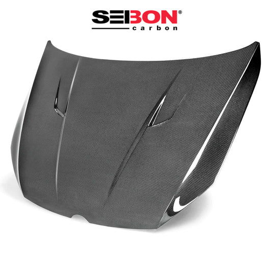2015-2021年式 フォルクスワーゲン ゴルフ (Volkswagen Golf) 用 セイボンカーボン TMスタイル カーボンファイバー製ボンネット　Seibon Carbon TM-Style Carbon Fiber Hood For 2015-2021 VW Golf MK7 (消費税、送料込み)