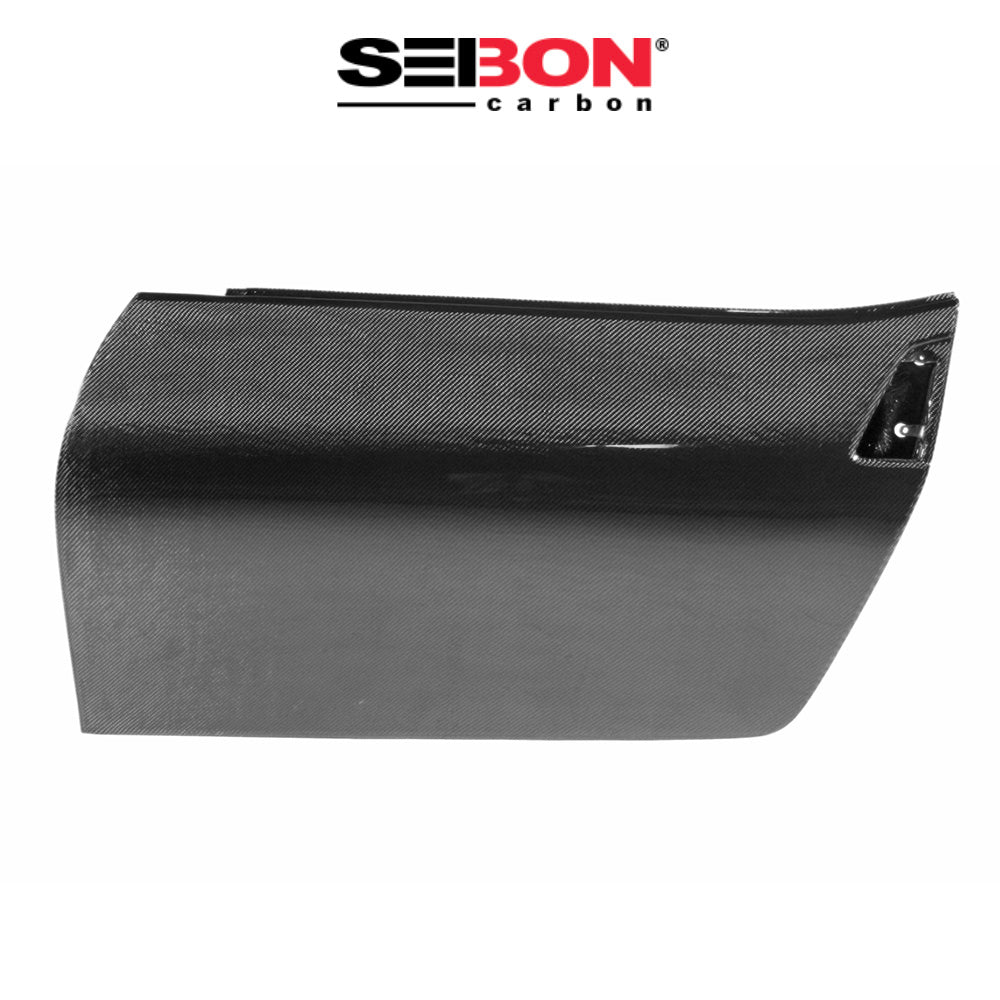 2009-2020年式 日産フェアレディＺ用 セイボンカーボン 純正スタイルのカーボンファイバー製ドアセット　Seibon Carbon OE-Style Carbon Fiber Doors For 2009-2020 Nissan 370Z (消費税、送料込み)
