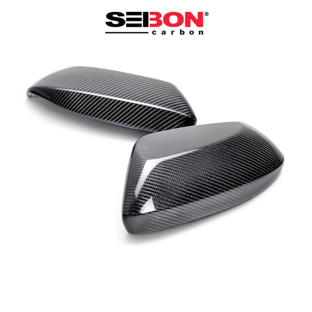 2023-2025年式トヨタ ＧＲカローラ用 セイボンカーボン カーボンファイバー製ミラーカバーセット　Seibon Carbon Carbon Fiber Mirror Caps For 2019-2024 Toyota Corolla Hatchback / GR Corolla (消費税、送料込み)