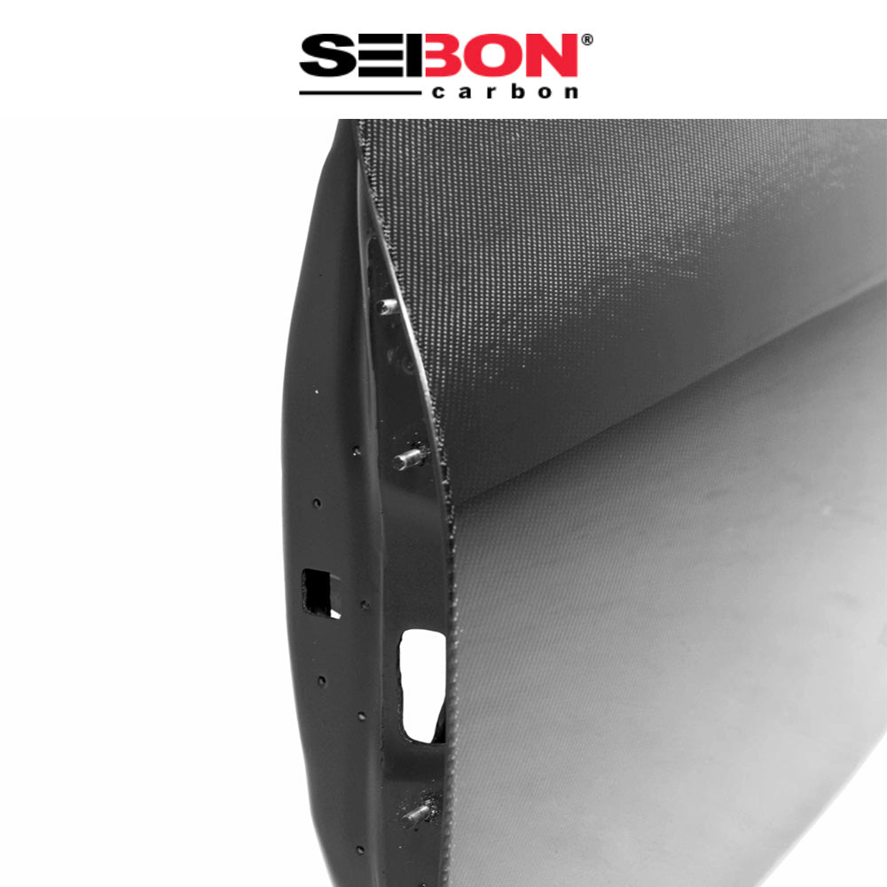2009-2020年式 日産フェアレディＺ用 セイボンカーボン 純正スタイルのカーボンファイバー製ドアセット　Seibon Carbon OE-Style Carbon Fiber Doors For 2009-2020 Nissan 370Z (消費税、送料込み)