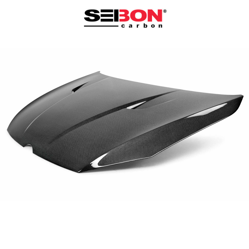2015-2021年式 フォルクスワーゲン ゴルフ (Volkswagen Golf) 用 セイボンカーボン TMスタイル カーボンファイバー製ボンネット　Seibon Carbon TM-Style Carbon Fiber Hood For 2015-2021 VW Golf MK7 (消費税、送料込み)