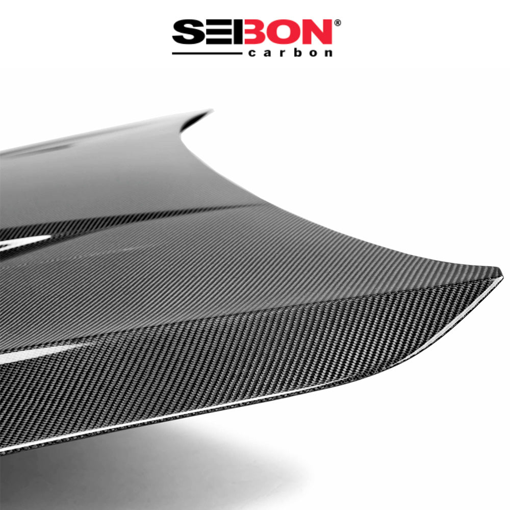 2015-2021年式 フォルクスワーゲン ゴルフ (Volkswagen Golf) 用 セイボンカーボン TMスタイル カーボンファイバー製ボンネット　Seibon Carbon TM-Style Carbon Fiber Hood For 2015-2021 VW Golf MK7 (消費税、送料込み)