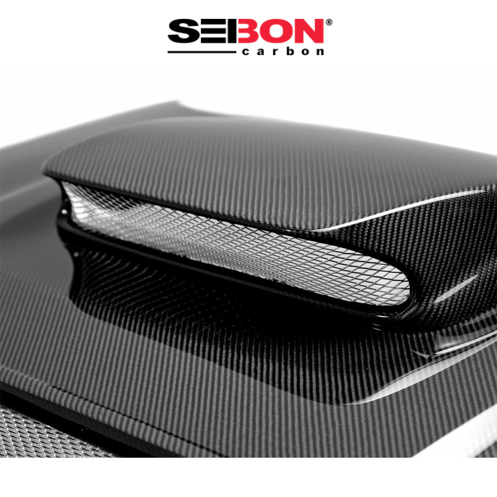 2004-2005年式 スバル インプレッサ用 セイボンカーボン RCスタイル カーボンファイバー製ボンネット　Seibon Carbon RC-Style Carbon Fiber Hood For 2004-2005 Subaru Impreza/WRX (消費税、送料込み)