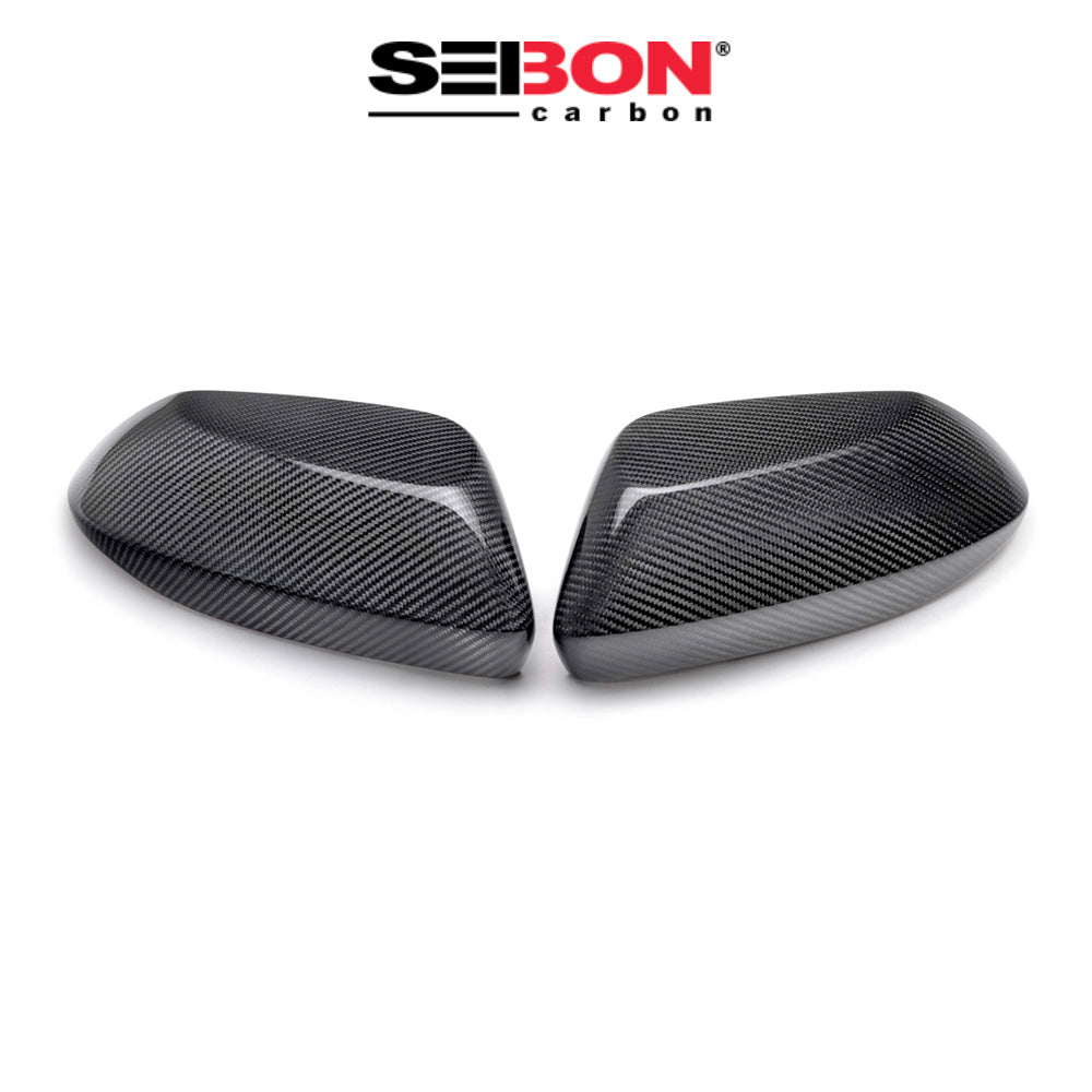 2023-2025年式トヨタ ＧＲカローラ用 セイボンカーボン カーボンファイバー製ミラーカバーセット　Seibon Carbon Carbon Fiber Mirror Caps For 2019-2024 Toyota Corolla Hatchback / GR Corolla (消費税、送料込み)