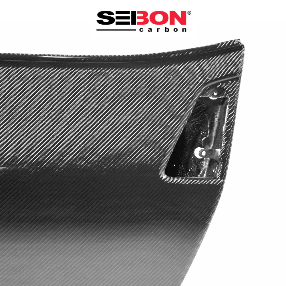 2009-2020年式 日産フェアレディＺ用 セイボンカーボン 純正スタイルのカーボンファイバー製ドアセット　Seibon Carbon OE-Style Carbon Fiber Doors For 2009-2020 Nissan 370Z (消費税、送料込み)