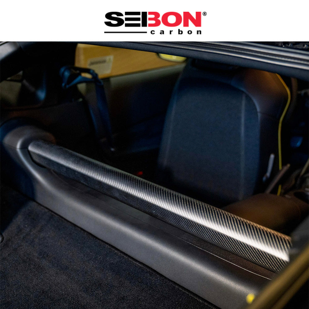 2023-2025年式 日産 フェアレディ Z用 セイボンカーボン カーボンファイバー製リアストラットブレース Carbon Fiber Rear Strut Brace For 2023-2025 Nissan Z (送料無料)
