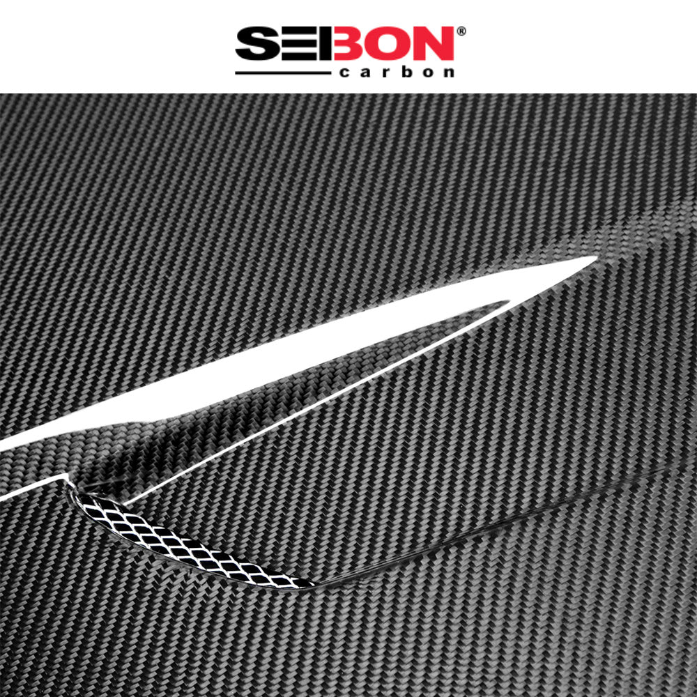 2015-2021年式 フォルクスワーゲン ゴルフ (Volkswagen Golf) 用 セイボンカーボン TMスタイル カーボンファイバー製ボンネット　Seibon Carbon TM-Style Carbon Fiber Hood For 2015-2021 VW Golf MK7 (消費税、送料込み)
