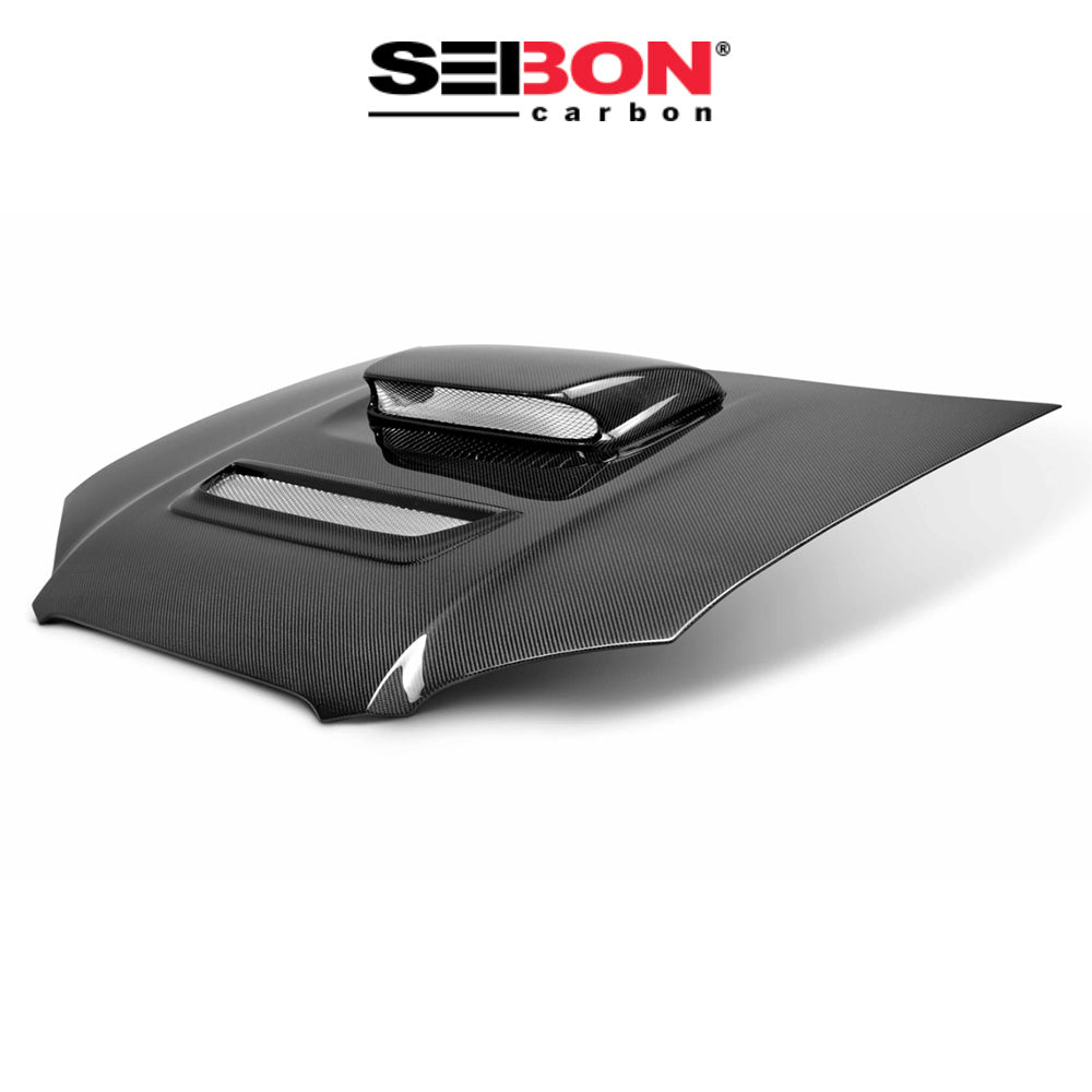 2004-2005年式 スバル インプレッサ用 セイボンカーボン RCスタイル カーボンファイバー製ボンネット　Seibon Carbon RC-Style Carbon Fiber Hood For 2004-2005 Subaru Impreza/WRX (消費税、送料込み)