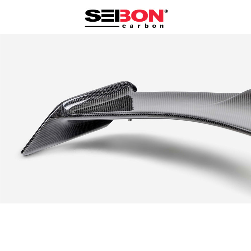 2023-2025年式 ホンダ シビック タイプＲ用 セイボンカーボン MBスタイル カーボンファイバーリアスポイラー　MB-Style Carbon Fiber Rear Spoiler For 2023-2025 Honda Civic Type R (送料無料)