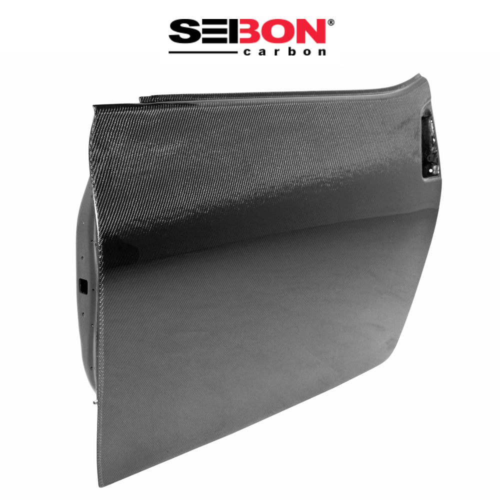 2009-2020年式 日産フェアレディＺ用 セイボンカーボン 純正スタイルのカーボンファイバー製ドアセット　Seibon Carbon OE-Style Carbon Fiber Doors For 2009-2020 Nissan 370Z (消費税、送料込み)