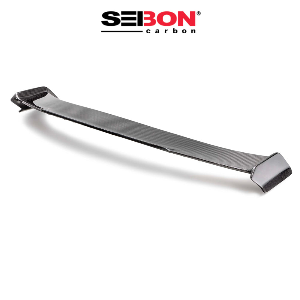 2023-2025年式 ホンダ シビック タイプＲ用 セイボンカーボン MBスタイル カーボンファイバーリアスポイラー　MB-Style Carbon Fiber Rear Spoiler For 2023-2025 Honda Civic Type R (送料無料)