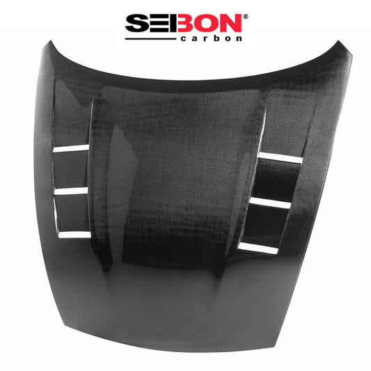 2009-2020年式 日産フェアレディＺ用 セイボンカーボン TSスタイル カーボンファイバー製ボンネット　Seibon Carbon TS-Style Carbon Fiber Hood For 2009-2020 Nissan 370Z (消費税、送料込み)