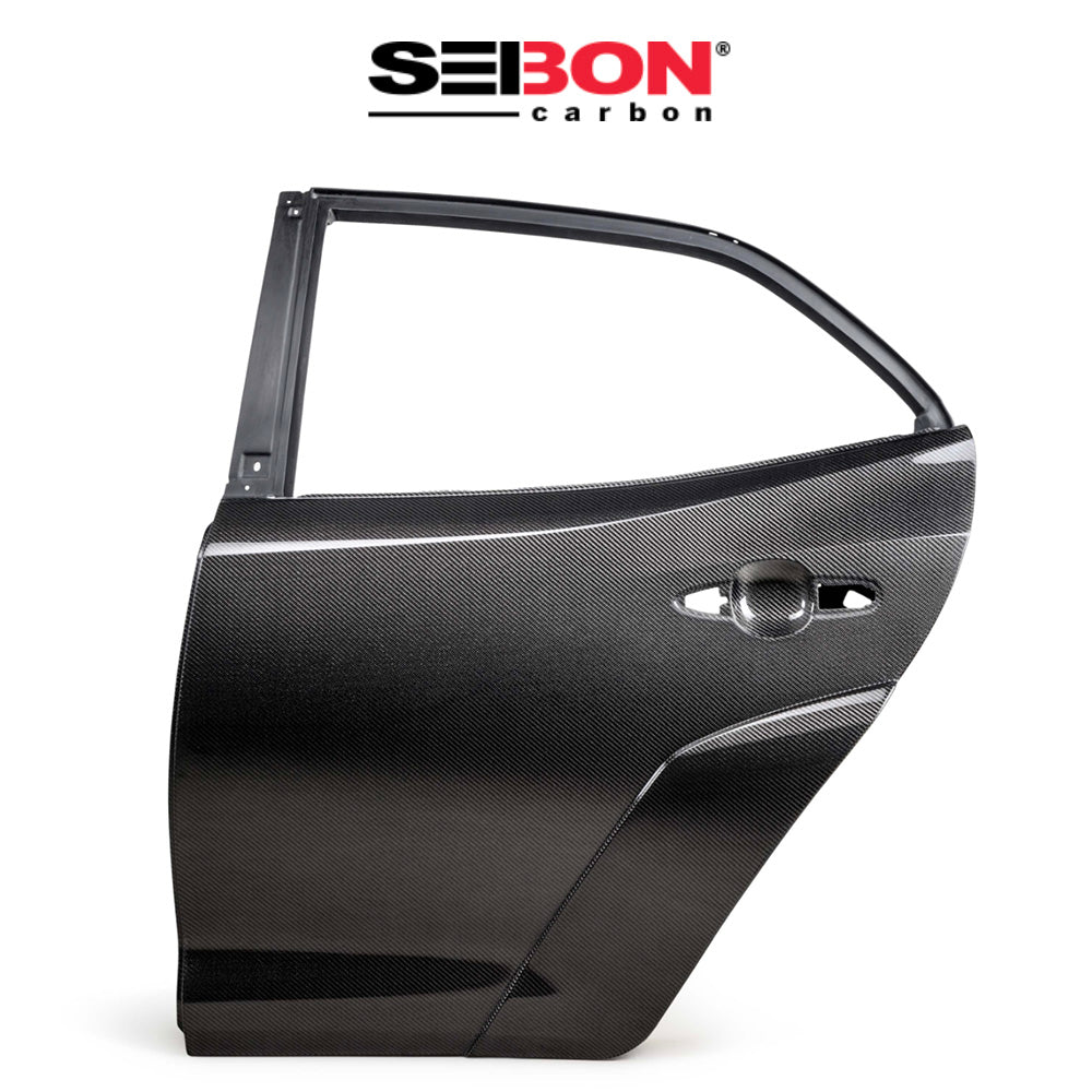2023-2025年式トヨタ ＧＲカローラ用 セイボンカーボン カーボンファイバー製リアドアセット　Seibon Carbon Carbon Fiber Rear Doors For 2023-2025 Toyota GR Corolla (消費税、送料込み)