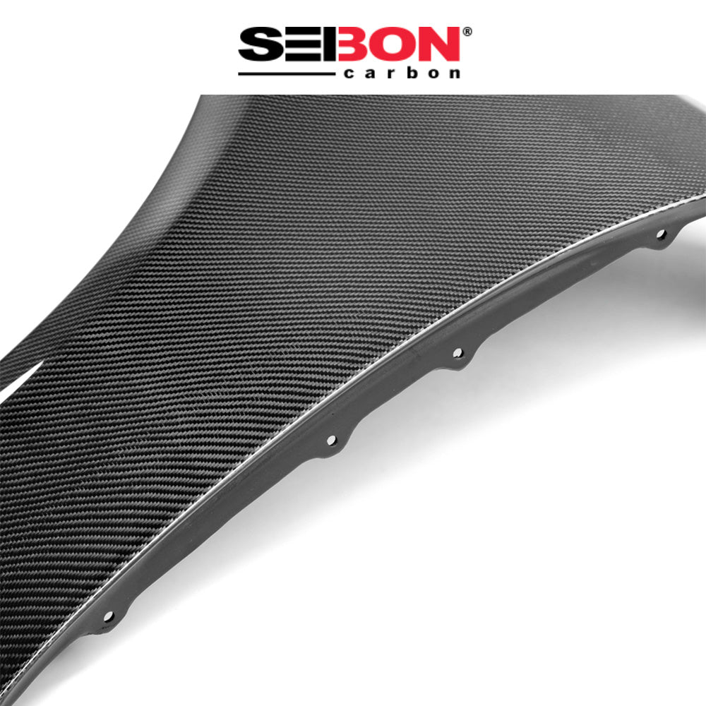 2014-2020年式レクサス ＩＳ用 セイボンカーボン 純正スタイル カーボンファイバー製フェンダーセット　Seibon Carbon OEM-Style Carbon Fiber Fenders For 2014-2020 Lexus IS (消費税、送料込み)