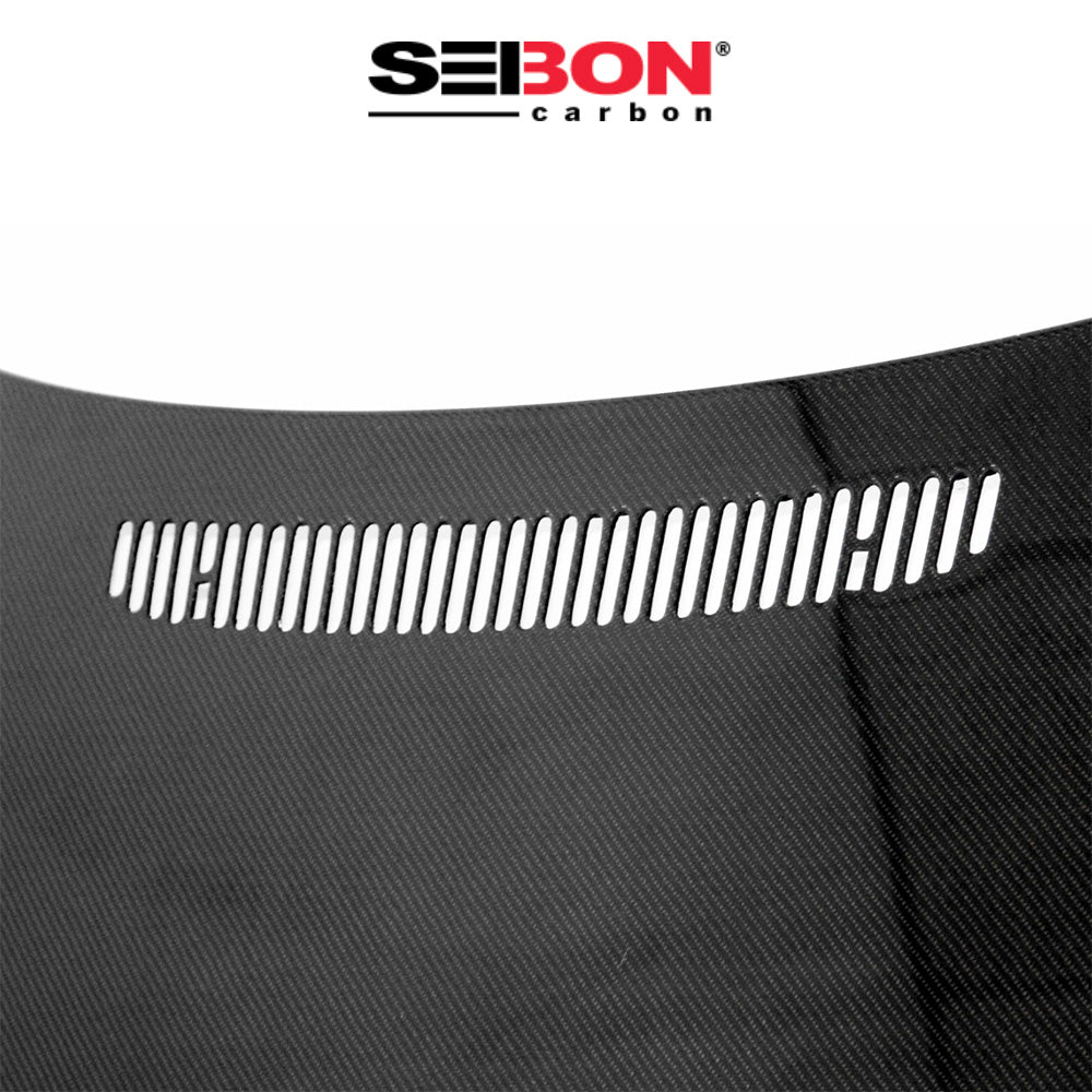2004-2006年式ＢＭＷ ３シリーズ クーペ用 セイボンカーボン 純正スタイル カーボンファイバー製ボンネット　Seibon Carbon OEM-Style Carbon Fiber Hood For 2004-2006 BMW E46 3 Series Couple (消費税、送料込み)