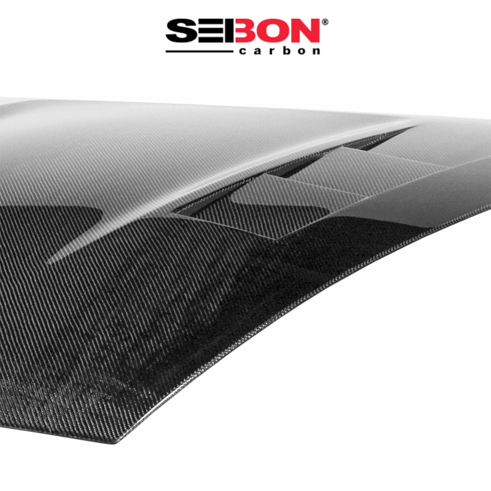 2009-2020年式 日産フェアレディＺ用 セイボンカーボン TSスタイル カーボンファイバー製ボンネット　Seibon Carbon TS-Style Carbon Fiber Hood For 2009-2020 Nissan 370Z (消費税、送料込み)