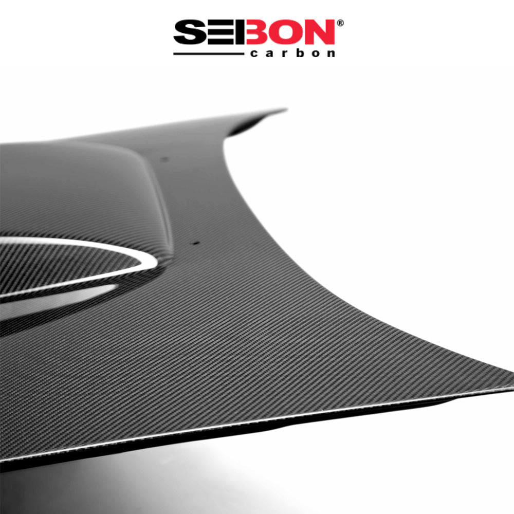 2004-2005年式 スバル インプレッサ用 セイボンカーボン CW２スタイル カーボンファイバー製ボンネット　Seibon Carbon CWII-Style Carbon Fiber Hood For 2004-2005 Subaru Impreza/WRX/STi (消費税、送料込み)