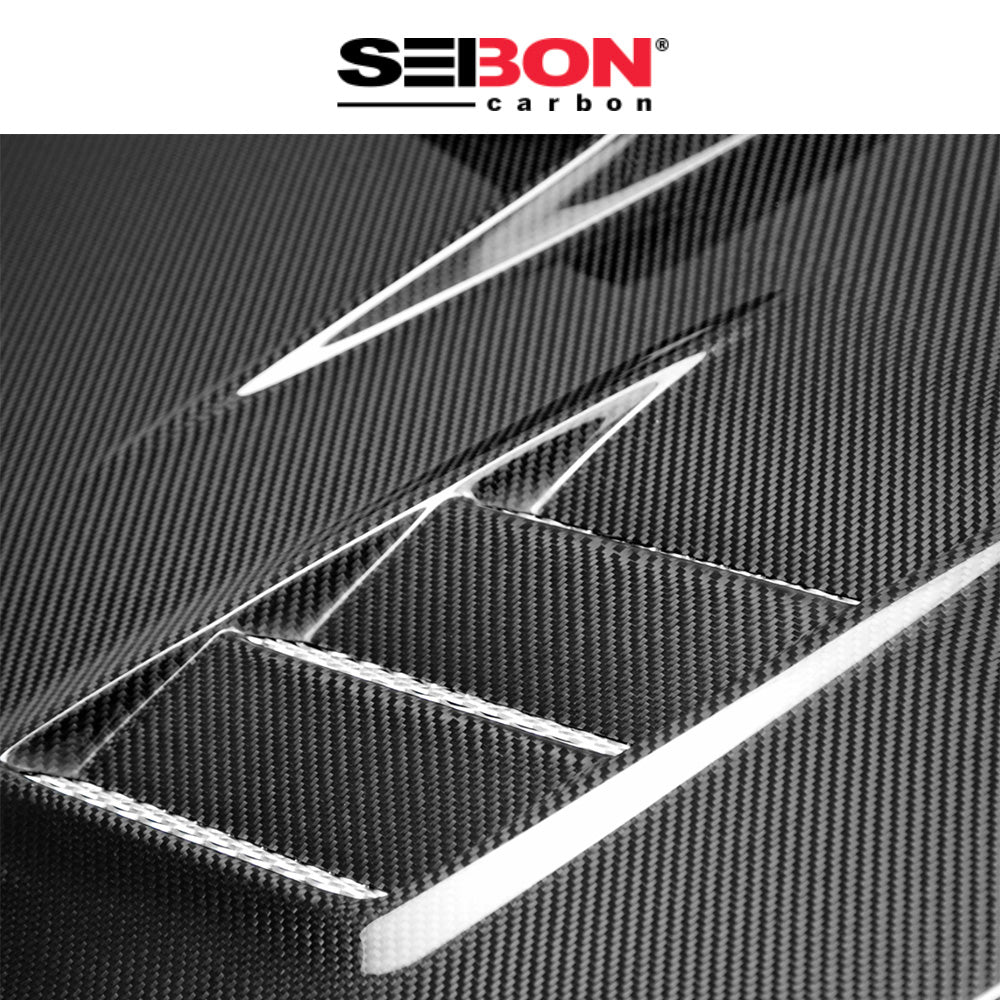 2004-2005年式 スバル インプレッサ用 セイボンカーボン CW２スタイル カーボンファイバー製ボンネット　Seibon Carbon CWII-Style Carbon Fiber Hood For 2004-2005 Subaru Impreza/WRX/STi (消費税、送料込み)