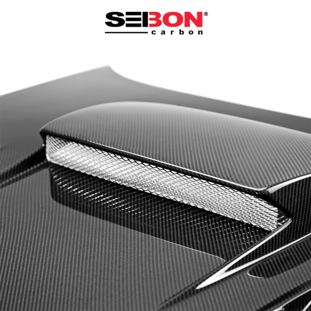 2004-2005年式 スバル インプレッサ用 セイボンカーボン CW２スタイル カーボンファイバー製ボンネット　Seibon Carbon CWII-Style Carbon Fiber Hood For 2004-2005 Subaru Impreza/WRX/STi (消費税、送料込み)
