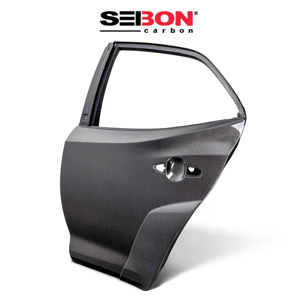 2023-2025年式トヨタ ＧＲカローラ用 セイボンカーボン カーボンファイバー製リアドアセット　Seibon Carbon Carbon Fiber Rear Doors For 2023-2025 Toyota GR Corolla (消費税、送料込み)