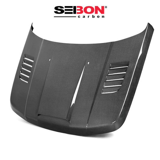 2006-2013年式ランドローバー レンジローバースポーツ用 セイボンカーボン TMスタイル カーボンファイバー製ボンネット　Seibon Carbon TM-Style Carbon Fiber Hood For 2006-2013 Range Rover Sport (L320) (消費税、送料込み)