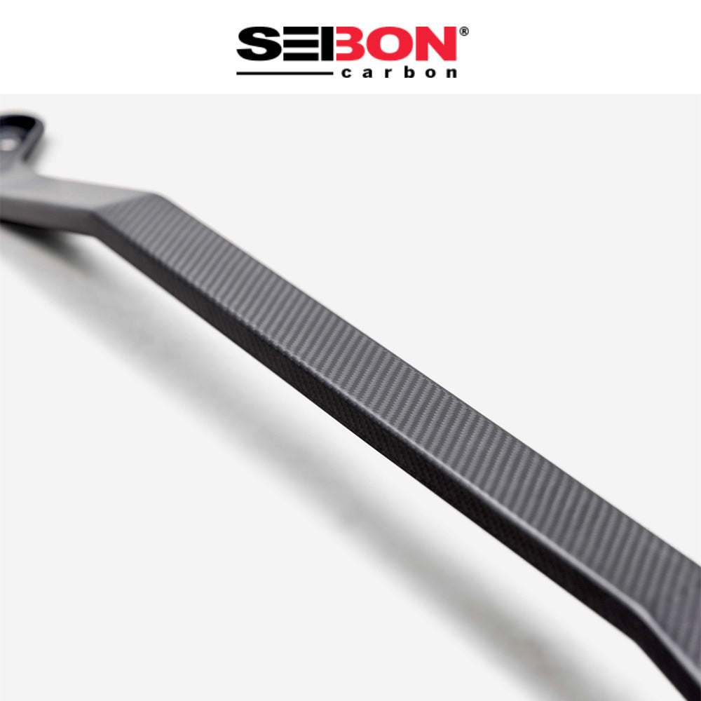 2023-2025年式 日産 フェアレディ Z用 セイボンカーボン カーボンファイバー製フロントストラットブレース Carbon Fiber Front Strut Brace For 2023-2025 Nissan Z (送料無料)