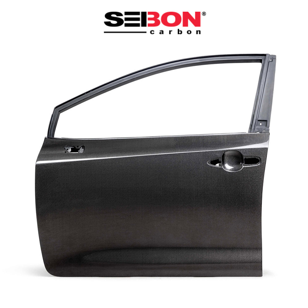 2023-2025年式トヨタ ＧＲカローラ用 セイボンカーボン カーボンファイバー製フロントドアセット　Seibon Carbon Carbon Fiber Front Doors For 2019-2025 Toyota Corolla Hatchback / GR Corolla (消費税、送料込み)