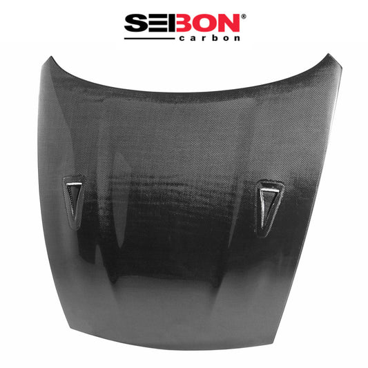 2009-2020年式 日産フェアレディＺ用 セイボンカーボン GT-Rスタイル カーボンファイバー製ボンネット　Seibon Carbon GTR-Style Carbon Fiber Hood For 2009-2020 Nissan 370Z (消費税、送料込み)