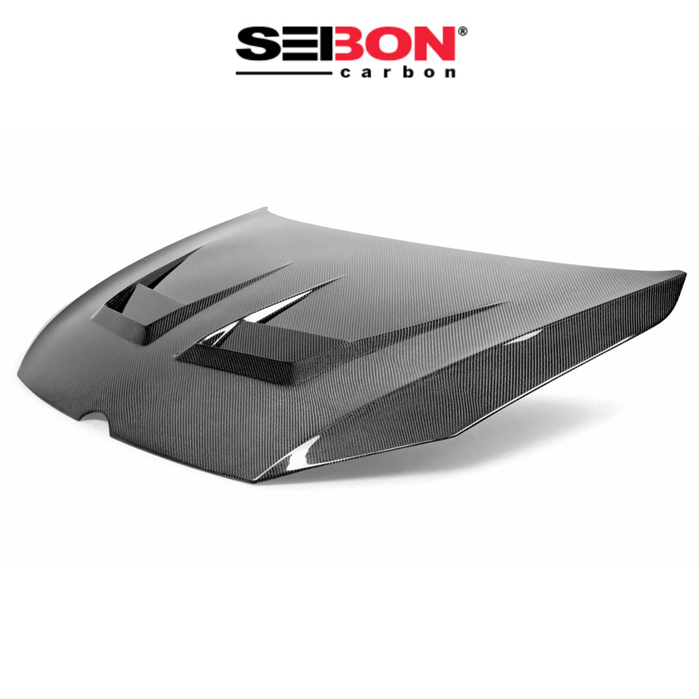 2015-2021年式 フォルクスワーゲン ゴルフ (Volkswagen Golf) 用 セイボンカーボン DVスタイル カーボンファイバー製ボンネット　Seibon Carbon DV-Style Carbon Fiber Hood For 2015-2021 VW Golf MK7 (消費税、送料込み)