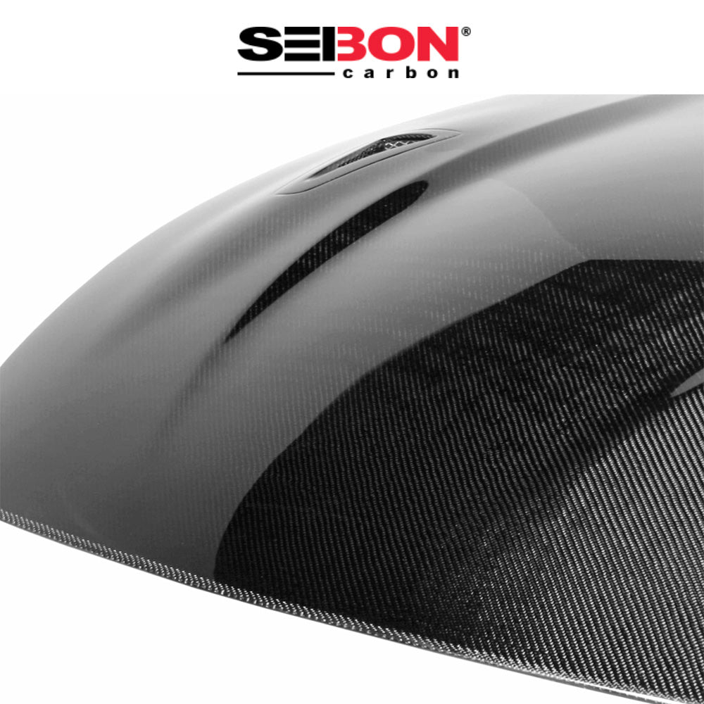 2009-2020年式 日産フェアレディＺ用 セイボンカーボン GT-Rスタイル カーボンファイバー製ボンネット　Seibon Carbon GTR-Style Carbon Fiber Hood For 2009-2020 Nissan 370Z (消費税、送料込み)