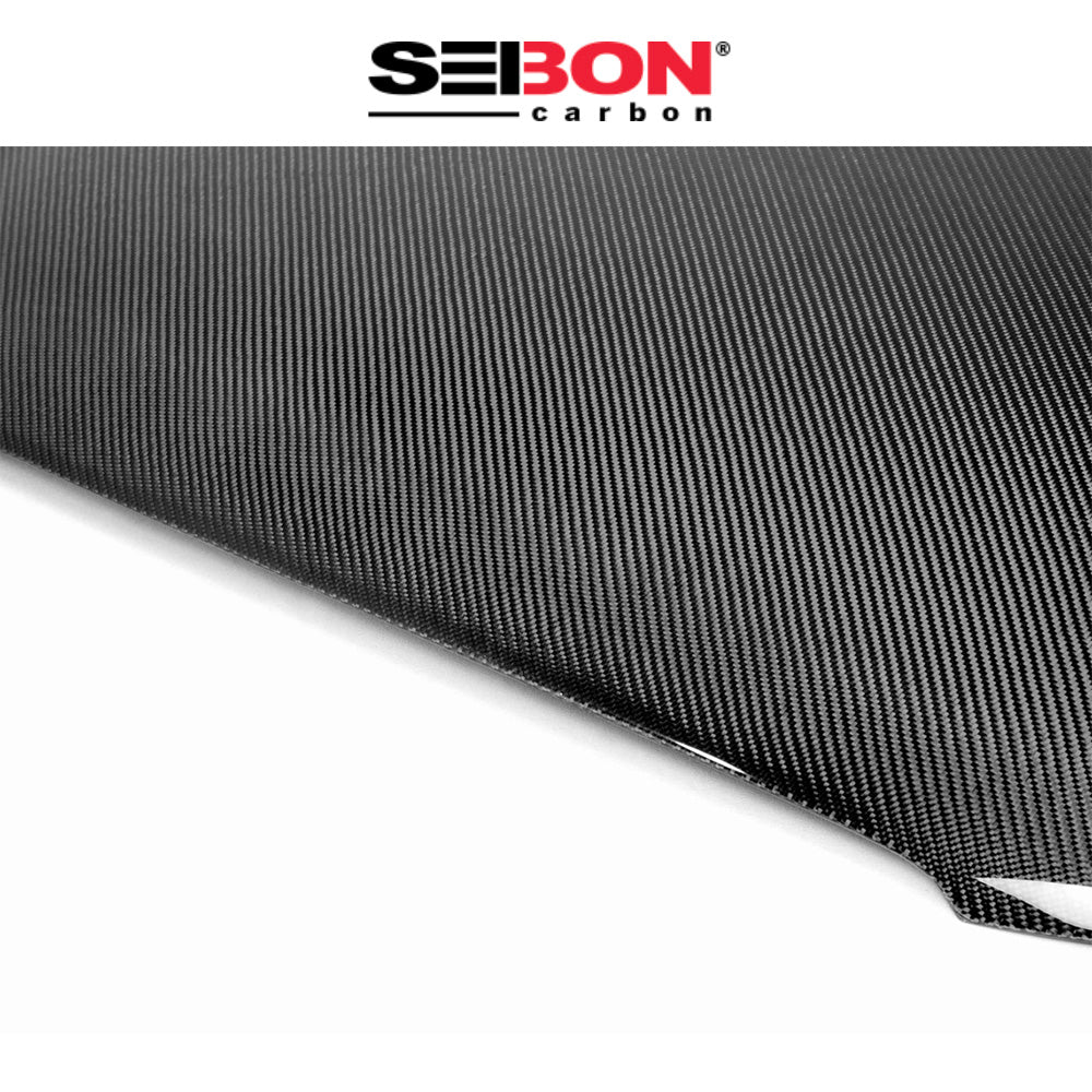 2013-2017年式 アウディＡ５用 セイボンカーボン 純正スタイル カーボンファイバー製ボンネット　Seibon Carbon OEM-Style Carbon Fiber Hood For 2013-2017 Audi A5 (消費税、送料込み)