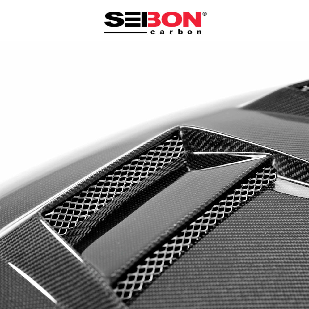 2015-2021年式 フォルクスワーゲン ゴルフ (Volkswagen Golf) 用 セイボンカーボン DVスタイル カーボンファイバー製ボンネット　Seibon Carbon DV-Style Carbon Fiber Hood For 2015-2021 VW Golf MK7 (消費税、送料込み)