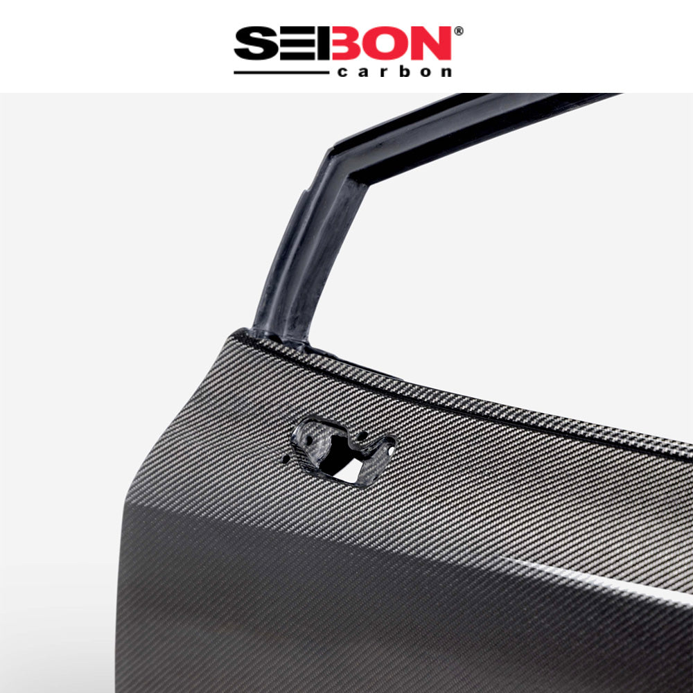 2023-2025年式トヨタ ＧＲカローラ用 セイボンカーボン カーボンファイバー製フロントドアセット　Seibon Carbon Carbon Fiber Front Doors For 2019-2025 Toyota Corolla Hatchback / GR Corolla (消費税、送料込み)