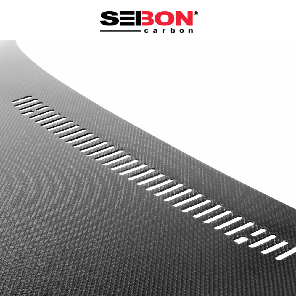 2002-2005年式ＢＭＷ ３シリーズ セダン用 セイボンカーボン 純正スタイル カーボンファイバー製ボンネット　Seibon Carbon OEM-Style Carbon Fiber Hood For 2002-2005 BMW E46 4DR, LCI (消費税、送料込み)