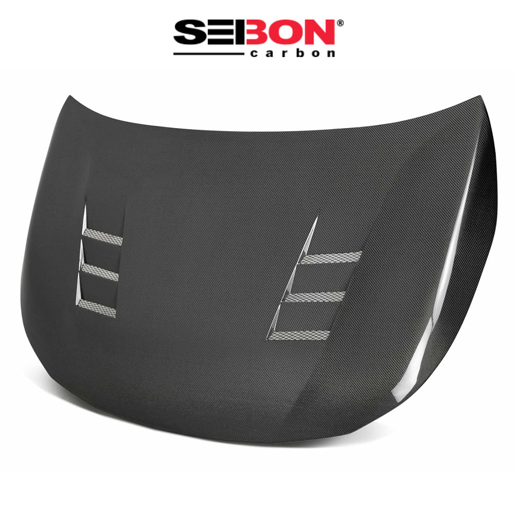 2019-2025年式トヨタ カローラスポーツ用 セイボンカーボン TSスタイル カーボンファイバー製ボンネット　Seibon Carbon TS-Style Carbon Fiber Hood For 2019-2025 Toyota Corolla Hatchback (消費税、送料込み)