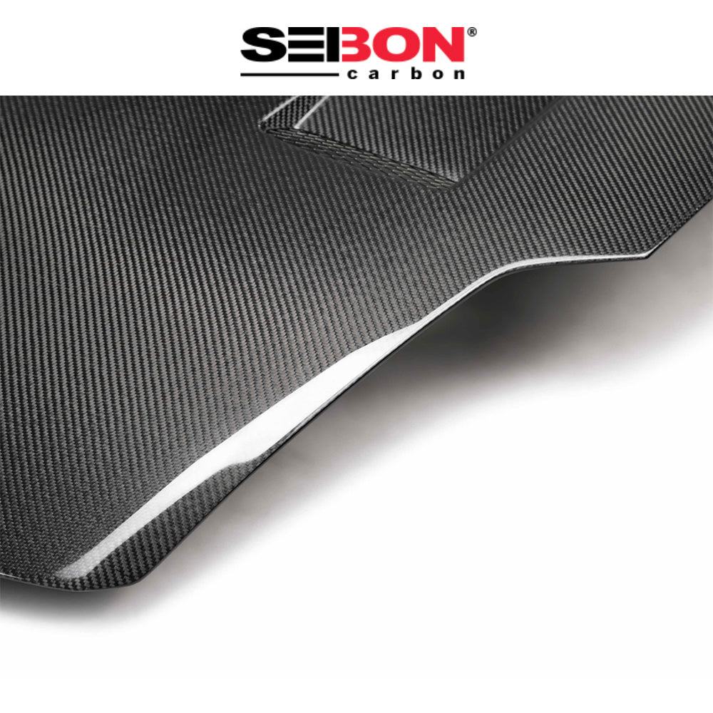 2003-2009年式日産フェアレディＺ用 セイボンカーボン TSスタイル カーボンファイバー製ボンネット　Seibon Carbon TS-Style Carbon Fiber Hood For 2007-2008 Nissan 350Z (Also Fits 2003-2006 Models) (消費税、送料込み)