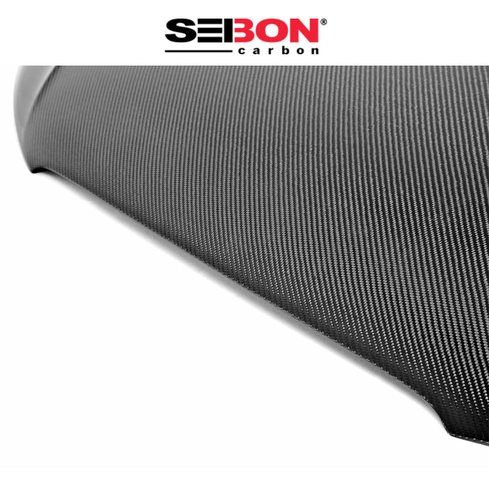 2013-2016年式 アウディＡ４用 セイボンカーボン 純正スタイル カーボンファイバー製ボンネット　Seibon Carbon OEM-Style Carbon Fiber Hood For 2013-2016 Audi A4 (消費税、送料込み)