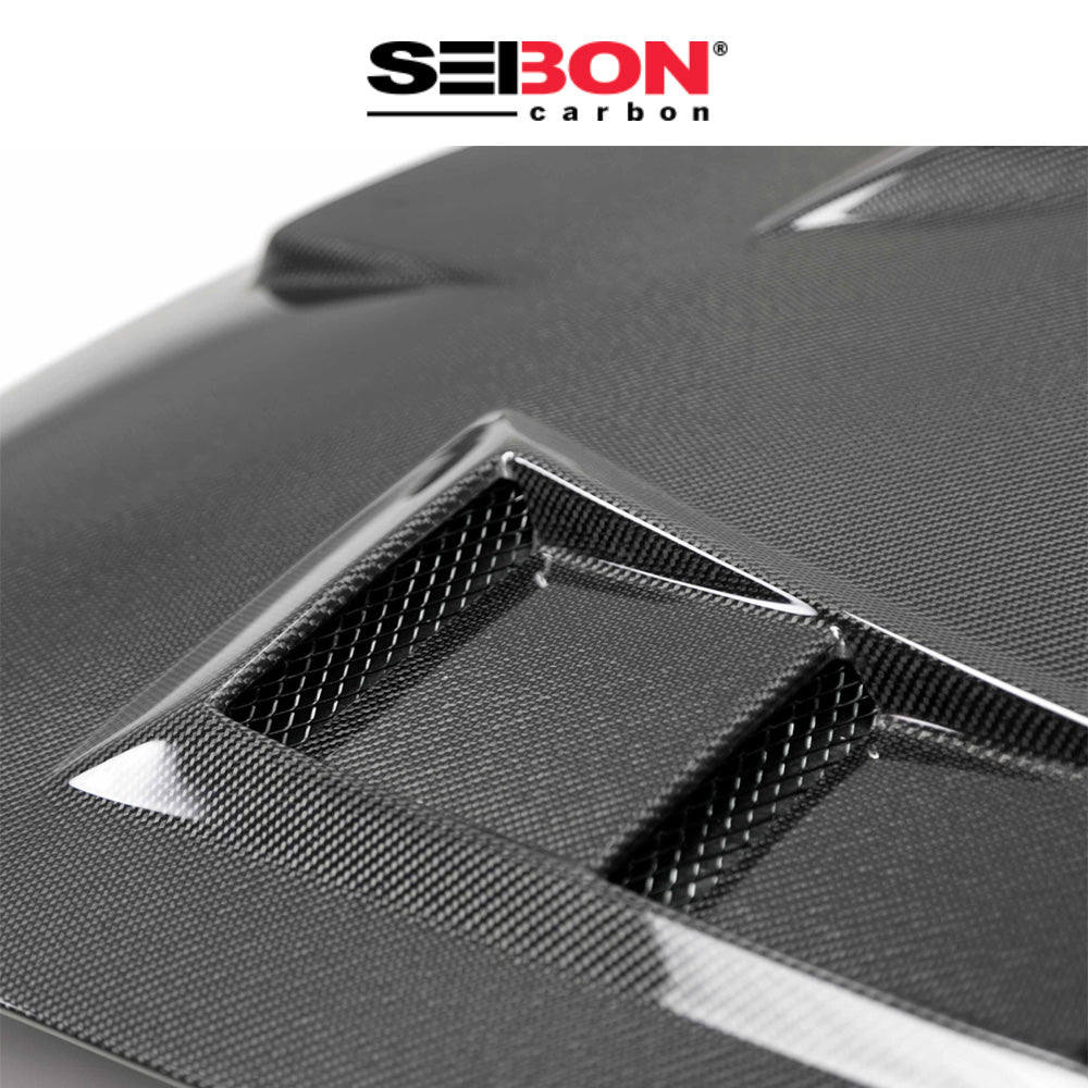 2000-2009年式ホンダ Ｓ２０００用 セイボンカーボン MGスタイル カーボンファイバー製ボンネット　Seibon Carbon MG-Style Carbon Fiber Hood For 2000-2009 Honda S2000 (消費税、送料込み)