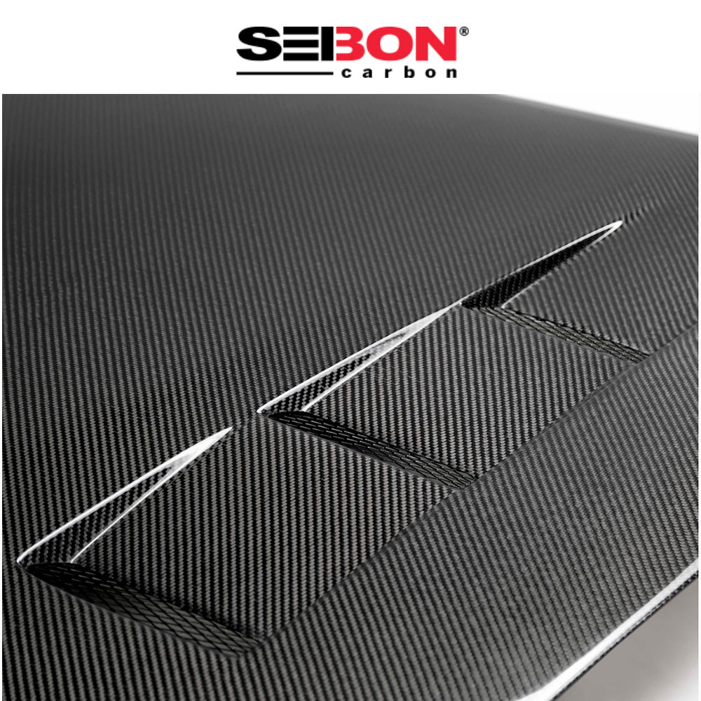 2003-2009年式日産フェアレディＺ用 セイボンカーボン TSスタイル カーボンファイバー製ボンネット　Seibon Carbon TS-Style Carbon Fiber Hood For 2007-2008 Nissan 350Z (Also Fits 2003-2006 Models) (消費税、送料込み)