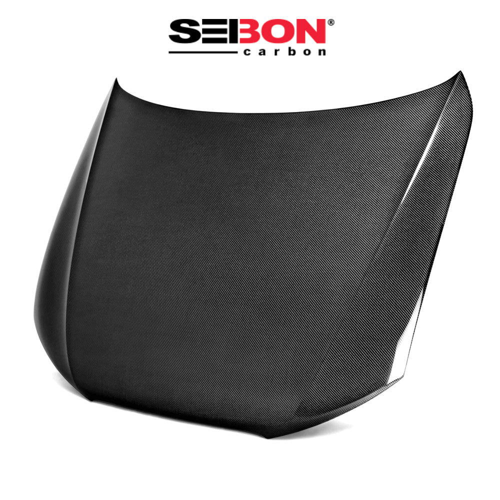 2013-2016年式 アウディＡ４用 セイボンカーボン 純正スタイル カーボンファイバー製ボンネット　Seibon Carbon OEM-Style Carbon Fiber Hood For 2013-2016 Audi A4 (消費税、送料込み)