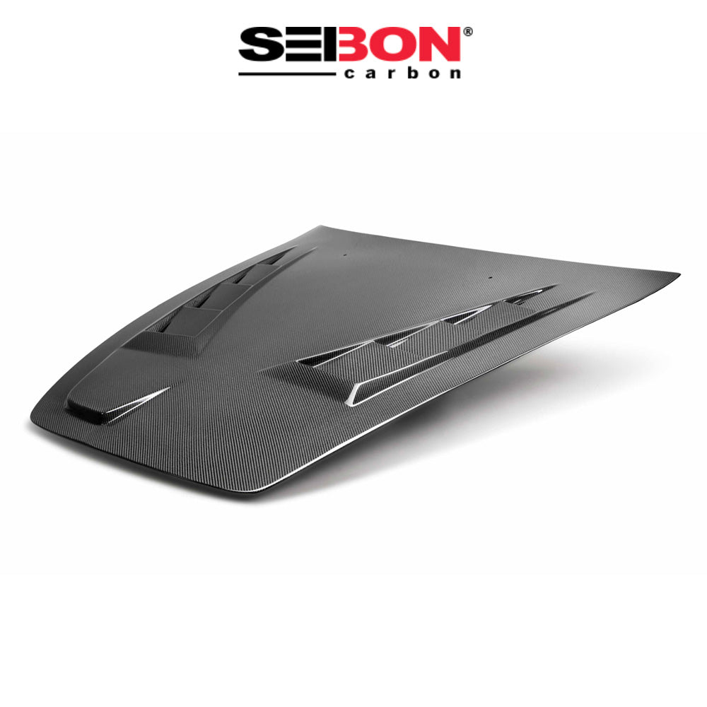 2000-2009年式ホンダ Ｓ２０００用 セイボンカーボン MGスタイル カーボンファイバー製ボンネット　Seibon Carbon MG-Style Carbon Fiber Hood For 2000-2009 Honda S2000 (消費税、送料込み)