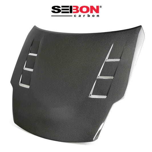 2003-2009年式日産フェアレディＺ用 セイボンカーボン TSスタイル カーボンファイバー製ボンネット　Seibon Carbon TS-Style Carbon Fiber Hood For 2007-2008 Nissan 350Z (Also Fits 2003-2006 Models) (消費税、送料込み)