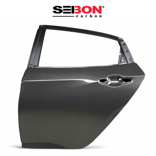 2017-2021年式 ホンダ シビック タイプＲ用 セイボンカーボン カーボンファイバー製リアドアセット　Seibon Carbon Carbon Fiber Rear Doors For 2017-2021 Honda Civic Hatchback (Rear) (消費税、送料込み)