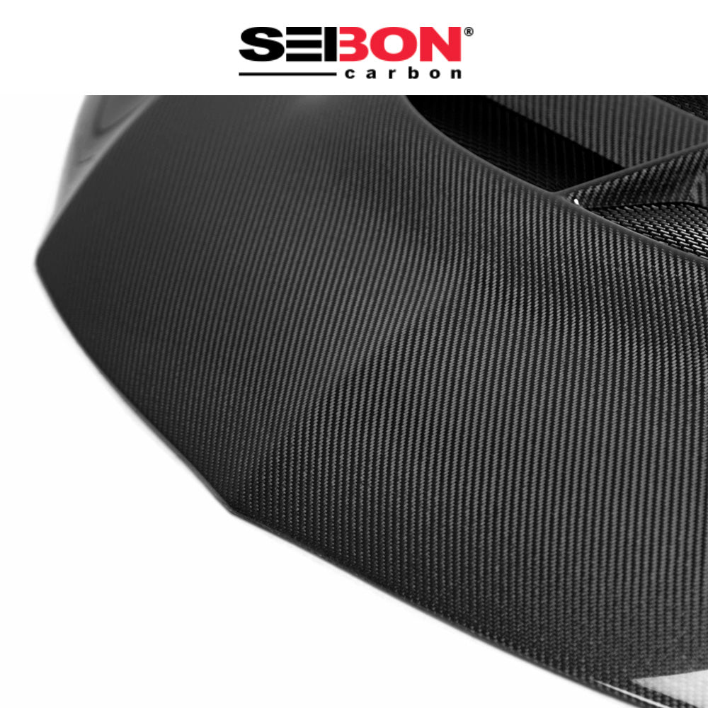 2003-2006年式三菱ランサーエボリューション用 セイボンカーボン CW２スタイル カーボンファイバー製ボンネット　Seibon Carbon CWII-Style Carbon Fiber Hood For 2003-2006 Mitsubishi Lancer EVO (消費税、送料込み)