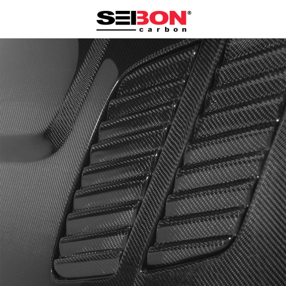 2008-2013年式 BMW M３用 セイボンカーボン GTRスタイル カーボンファイバー製ボンネット　Seibon Carbon GTR-Style Carbon Fiber Hood For 2008-2013 BMW E92 M3 (消費税、送料込み)