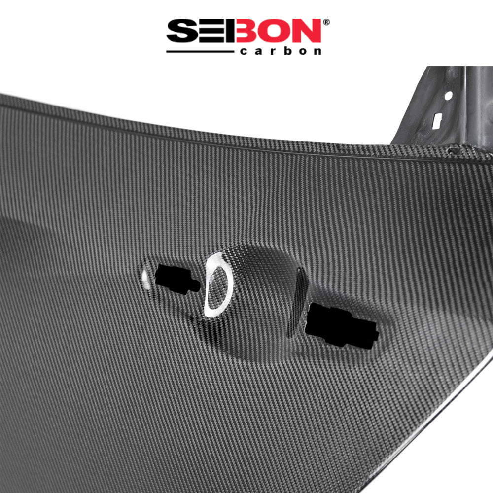 2017-2021年式 ホンダ シビック タイプＲ用 セイボンカーボン カーボンファイバー製リアドアセット　Seibon Carbon Carbon Fiber Rear Doors For 2017-2021 Honda Civic Hatchback (Rear) (消費税、送料込み)