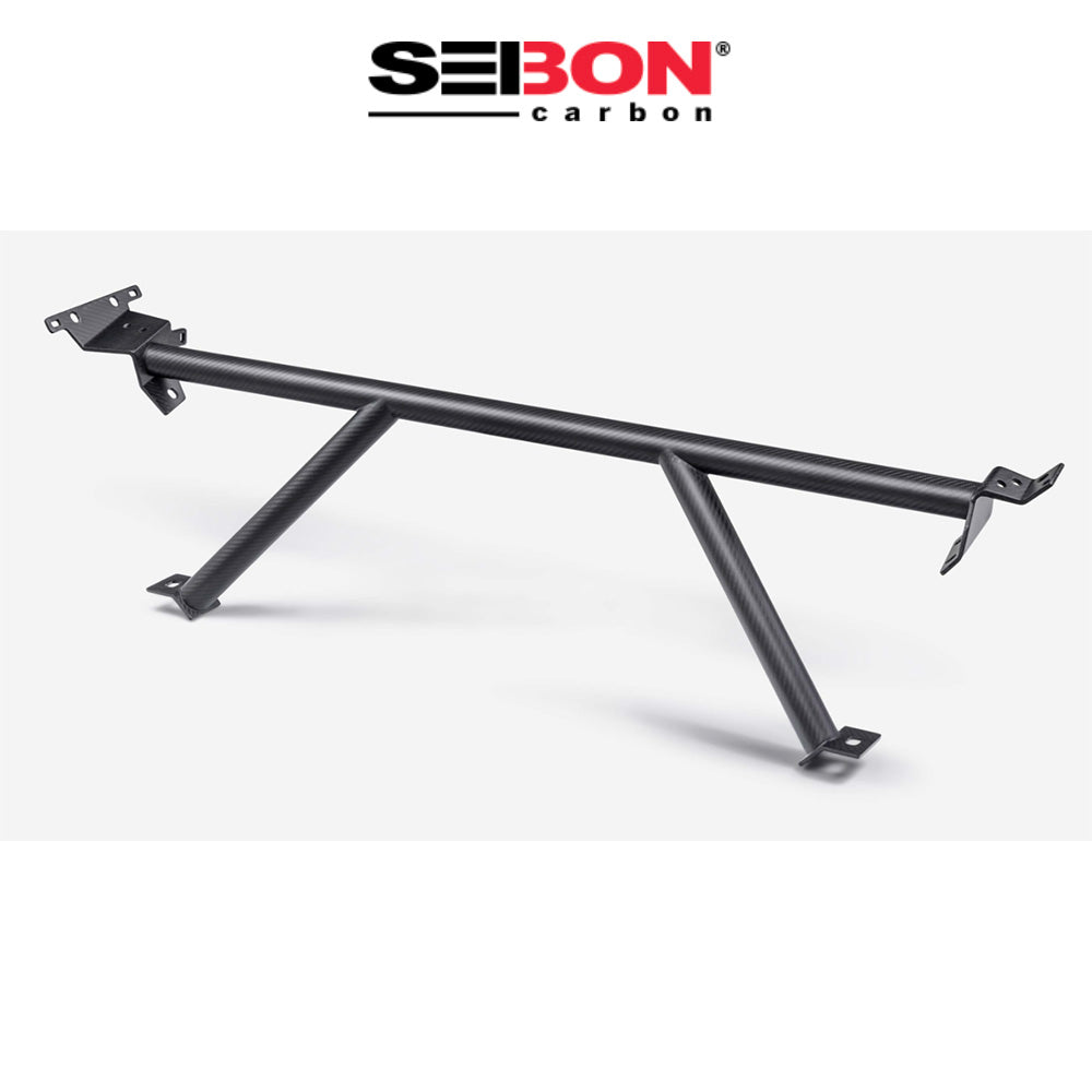 2023-2025年式トヨタ ＧＲカローラ用 セイボンカーボン カーボンファイバー製リアストラットブレース　Seibon Carbon Carbon Fiber Rear Strut Brace For 2023-2025 Toyota GR Corolla (消費税、送料込み)