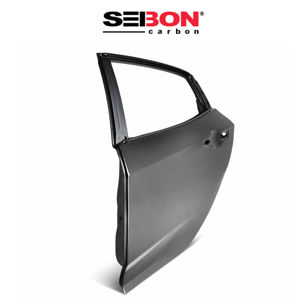 2017-2021年式 ホンダ シビック タイプＲ用 セイボンカーボン カーボンファイバー製リアドアセット　Seibon Carbon Carbon Fiber Rear Doors For 2017-2021 Honda Civic Hatchback (Rear) (消費税、送料込み)