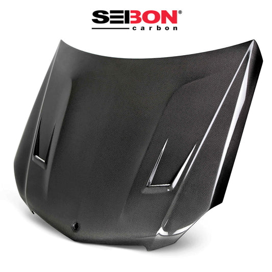 2012-2015年式メルセデス ベンツ Ｃ６３用 セイボンカーボン GTスタイル カーボンファイバー製ボンネット　Seibon Carbon GT-Style Carbon Fiber Hood For 2012-2015 Mercedes Benz C63 (消費税、送料込み)