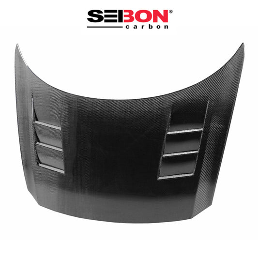 2011-2016年式 ホンダ ＣＲ－Ｚ用 セイボンカーボン GTRスタイル カーボンファイバー製ボンネット　Seibon Carbon TS-Style Carbon Fiber Hood For 2011-2016 Honda CR-Z (消費税、送料込み)